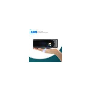 AUN-Mini Projetor de Vídeo LED Portátil  Laser Smart TV  Cinema 3D Beamer  Home Theater  4K 1080P