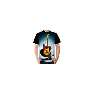 Camisa Camiseta Guitarra Instrumento Nota Musical 2 - Estilo Vizu