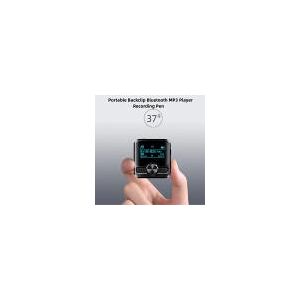 Profissional HD Redução de Ruído MP3 Player  Portátil  Bluetooth  Mini Gravador De Voz  Rádio FM