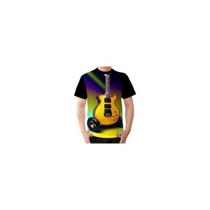 Camisa Camiseta Guitarra Instrumento Nota Musical 1 - Estilo Vizu