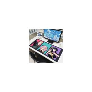 Acessórios de escritório spy x família mouse pad gamer mousepad gaming anime computador tapete mesa