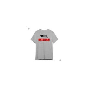 Camiseta Básica Valeu Natalina Meme Natal Presentes Ideias - Asulb