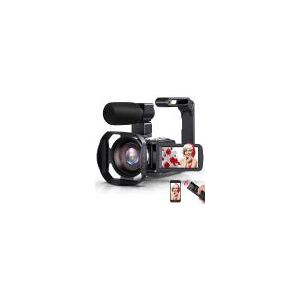 Tiktok Câmera de Vídeo Ultra HD  Vlogging para YouTube  Webcam WiFi  Transmissão ao Vivo  Filmadora