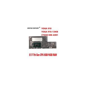 Placa-mãe portátil para Lenovo  CYG50  NM-A901  i5  i7-7th Gen CPU  8GB  16GB RAM  DDR4 testado