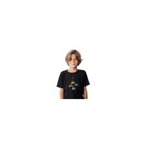 Camiseta Infantil Juvenil Over Malha Algodão Suave Roupa Para Criança