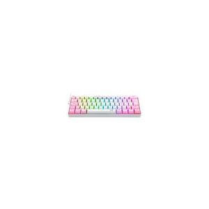 Teclado Mecânico Gamer Redragon Keyboard Dragonborn, RGB, Switch Blue, ABNT 2, Branco e Rosa - K630WP-RGB (PT-BLUE)