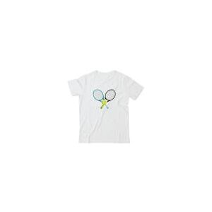 Camiseta Algodão Esportes - Raquetes De Tênis - Inoctua