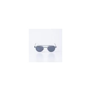 Óculos Solar Otto - Branco Com Azul Escuro