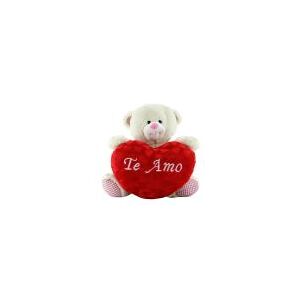 Presentes Dia Dos Namorados Kit  Urso E Coração De Pelúcia - Bbr Toys