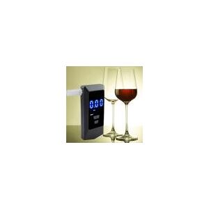Recarregável Digital Breath Alcohol Tester  detector de gás bafômetro  uso pessoal e profissional
